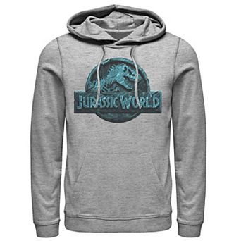 Men's Jurassic World Two Logo Lost In The Deep Hoodie