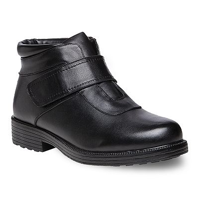 Dr. Comfort  Steel Toe Ankle Boots Black Leather Loop Lace   Size 8.5XW Dr Comfort Products for Sale up to 90% Off Retail: Poshmark main image 4
