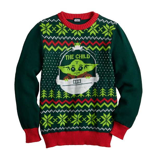 Kansas City Royals Baby Yoda Star Wars Ugly Christmas Sweater