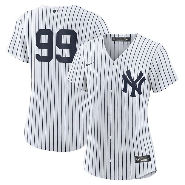 Women's New York Yankees Aaron Judge Nike White Home Replica Player Jersey
