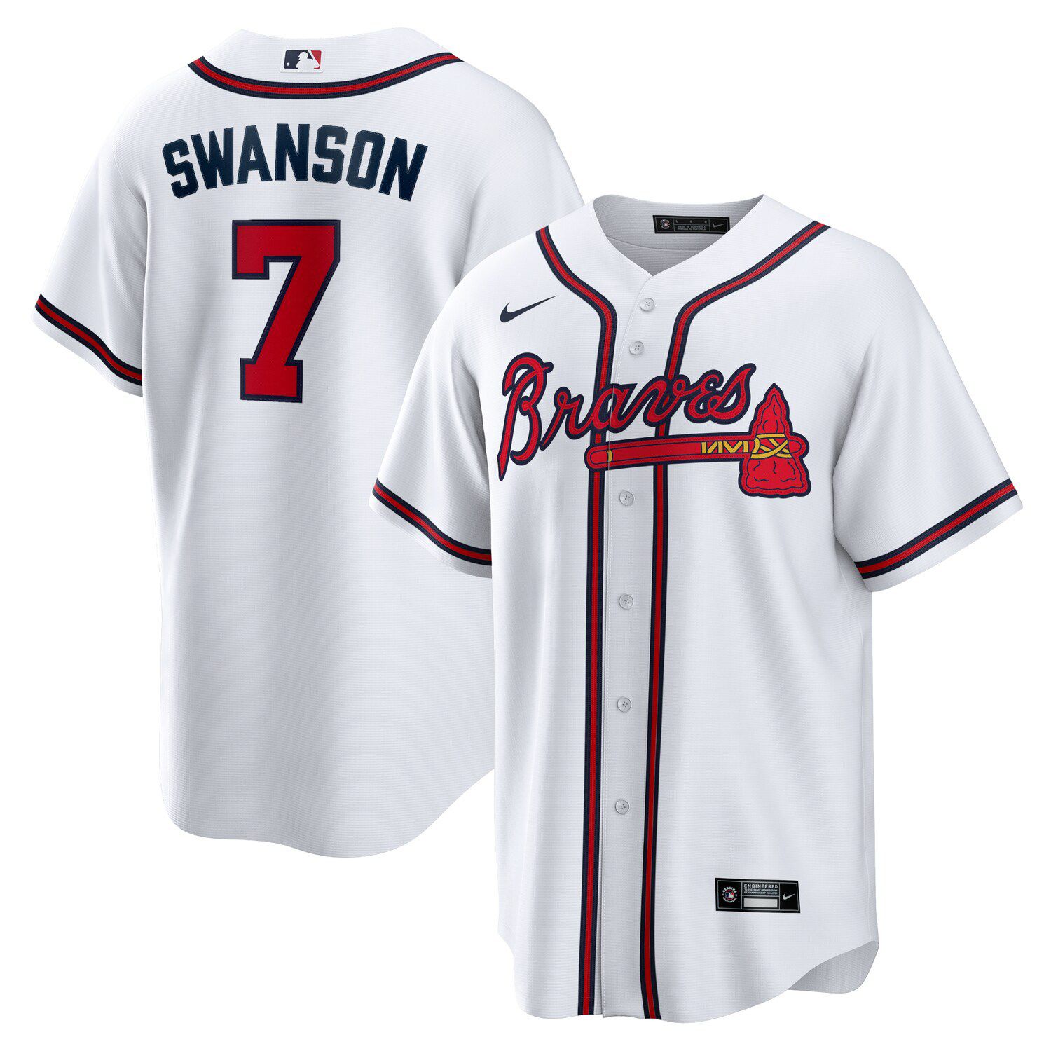 dansby swanson jersey number