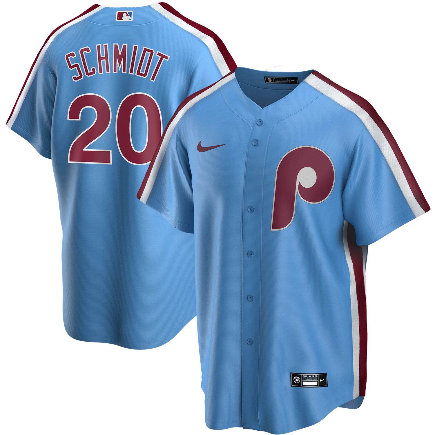 phillies cooperstown jersey