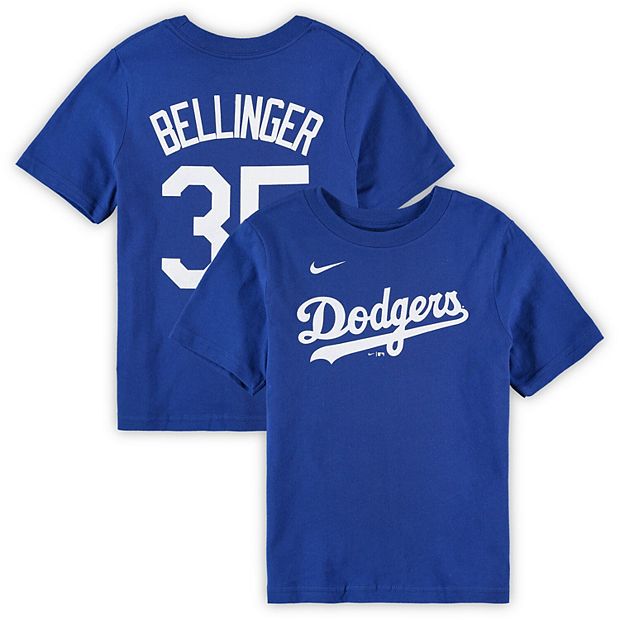 Men's Nike Cody Bellinger Royal Chicago Cubs Name & Number T-Shirt