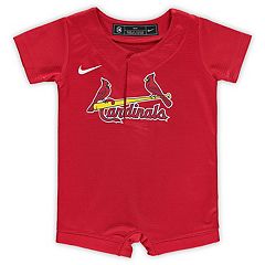 Outerstuff Newborn & Infant White St. Louis Cardinals Ball Hitter Romper