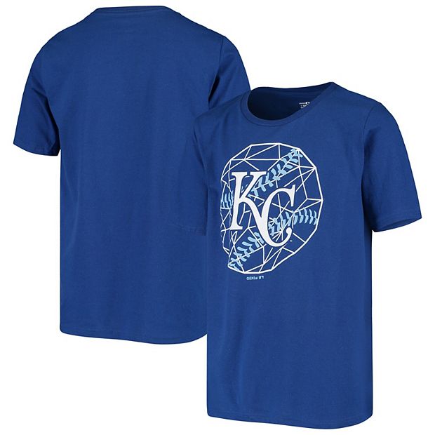 Youth Royal Kansas City Royals Digi-Ball T-Shirt