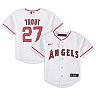 Preschool Nike Mike Trout White Los Angeles Angels Home 2020 Replica Player Jersey