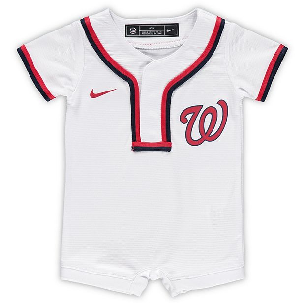 Newborn & Infant Nike White Washington Nationals Official Jersey