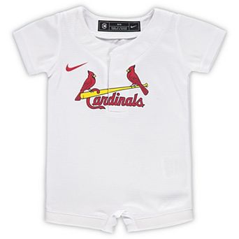 Newborn & Infant Nike White St. Louis Cardinals Official Jersey Romper