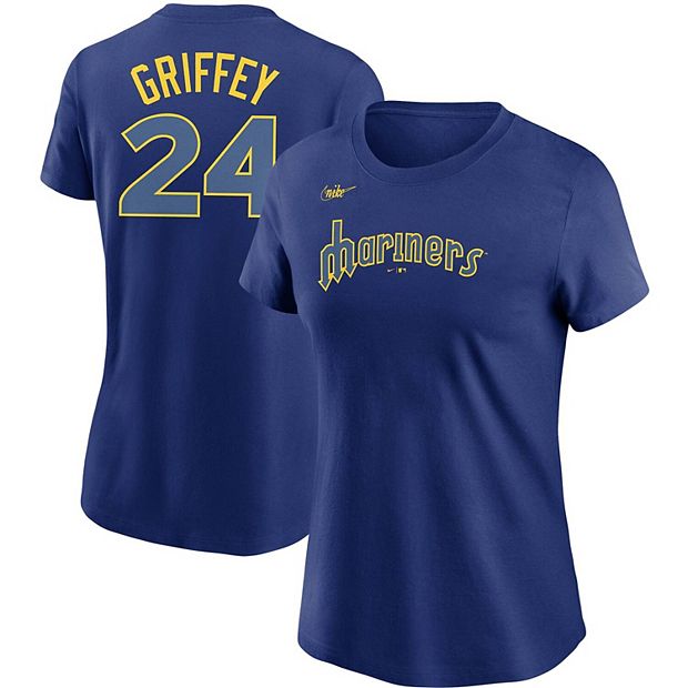 Men's Seattle Mariners Ken Griffey Jr. Nike White Home Cooperstown