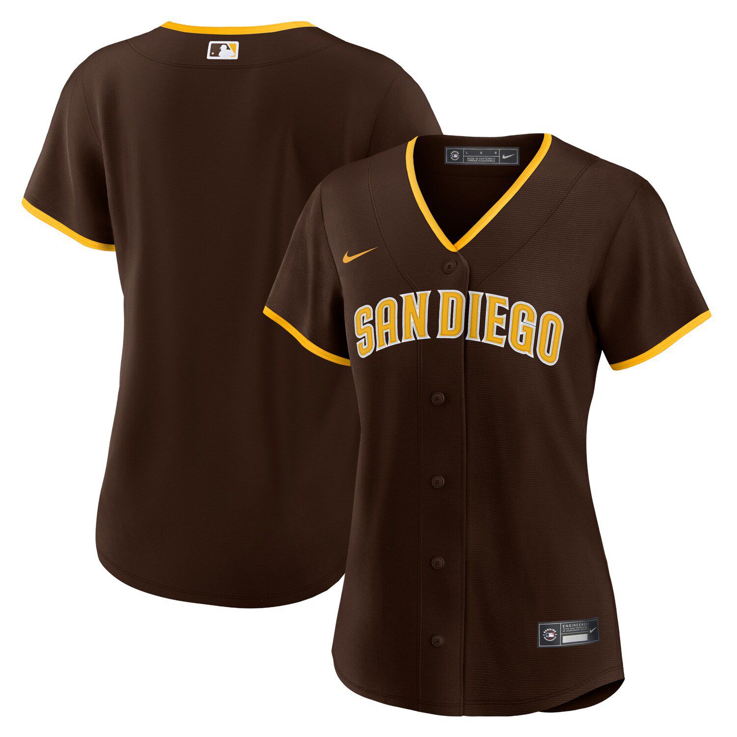 women's padres jersey