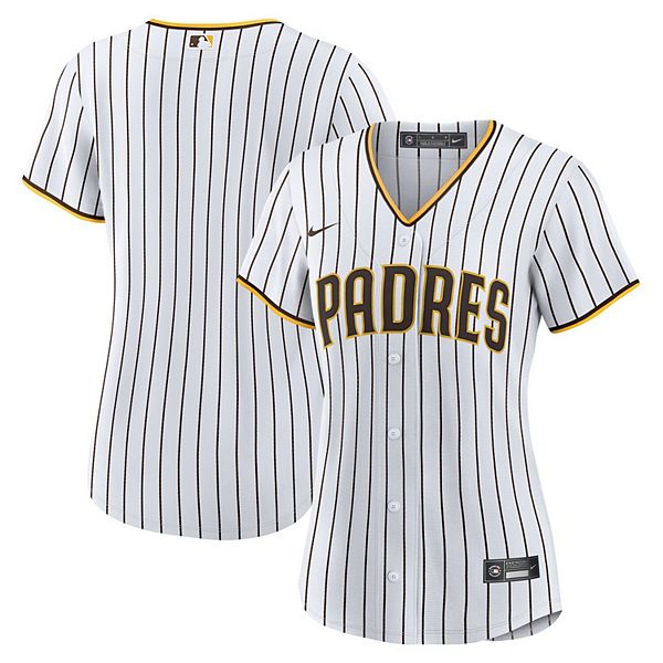 San Diego Padres Nike Home Replica Custom Jersey - White