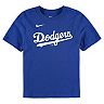 Preschool Nike Clayton Kershaw Royal Los Angeles Dodgers Player Name & Number T-Shirt