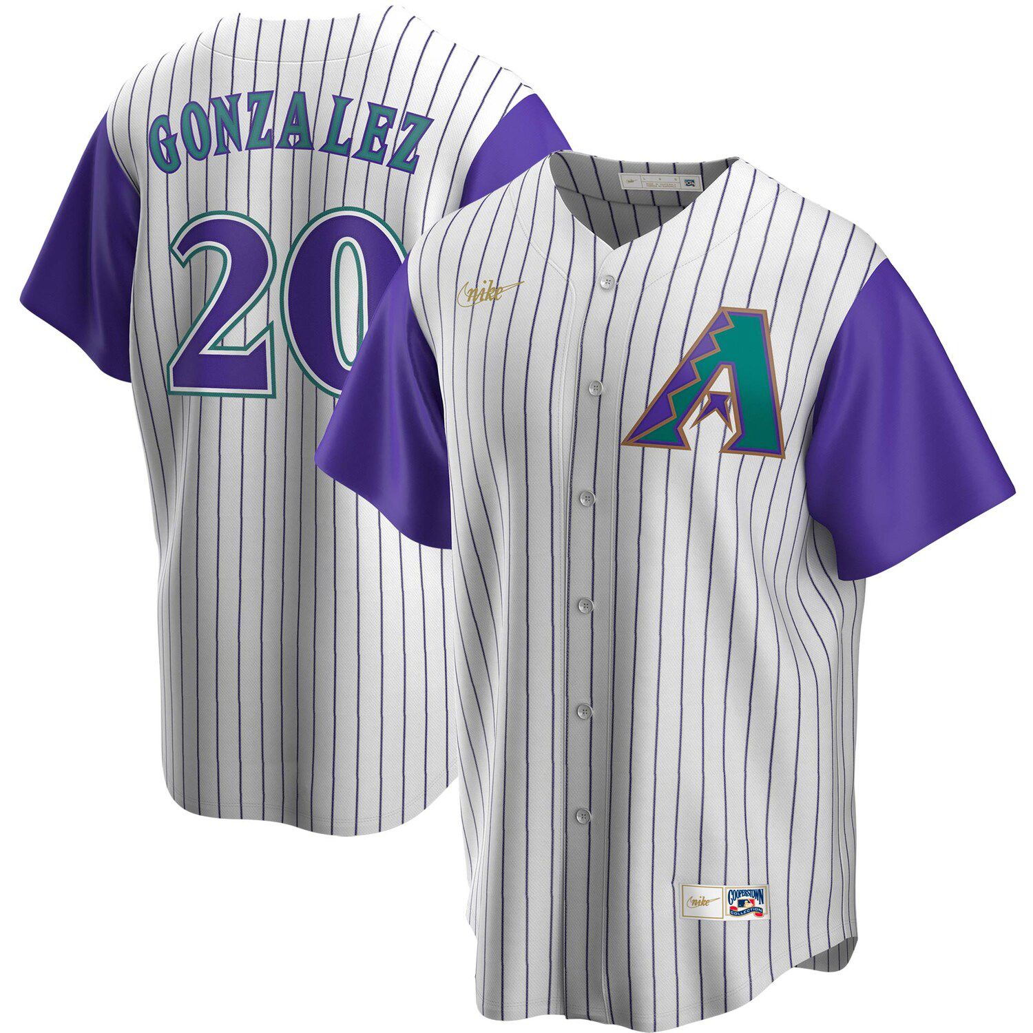 Arizona Diamondbacks Luis Gonzalez 2021 City Connect Authentic Gold Jersey