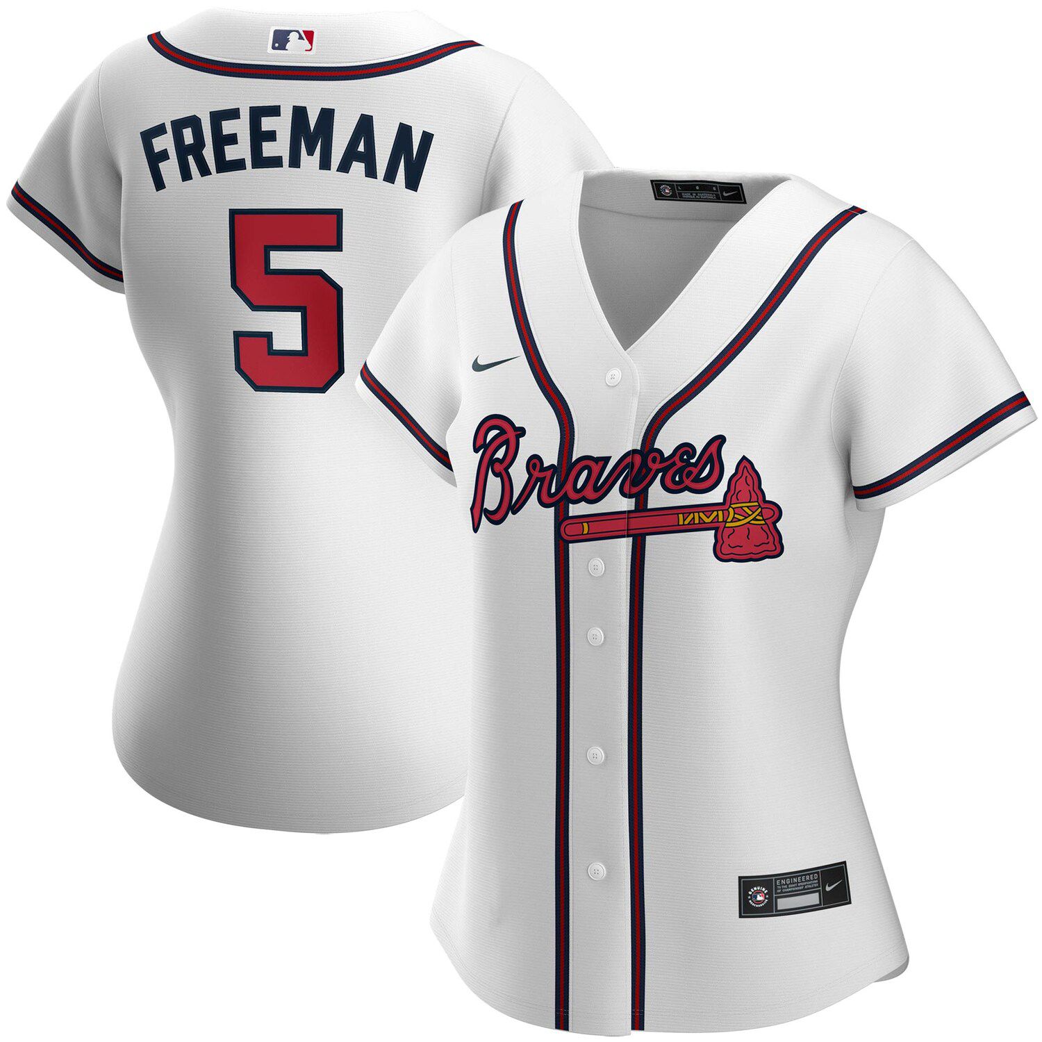 freddie freeman red jersey