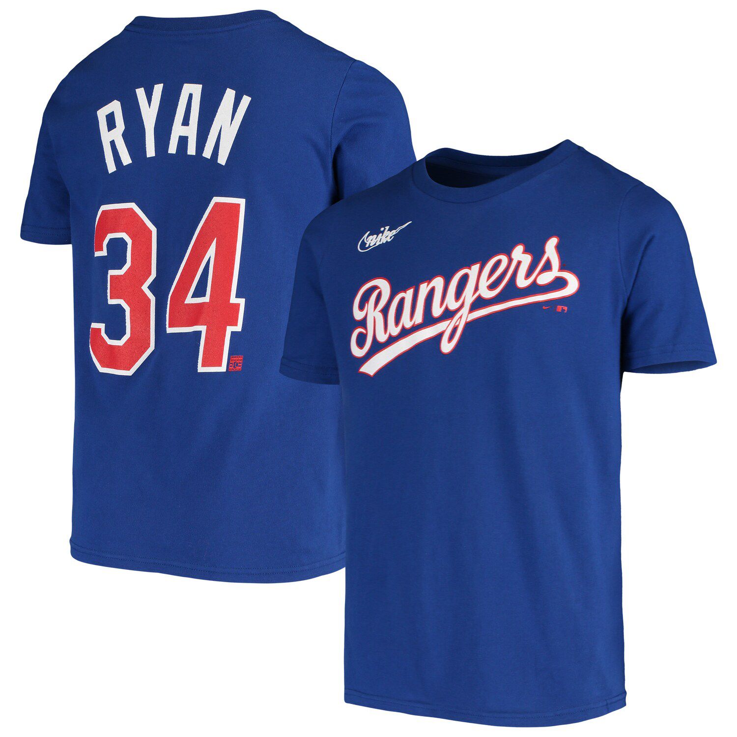 Nolan ryan rangers shirt