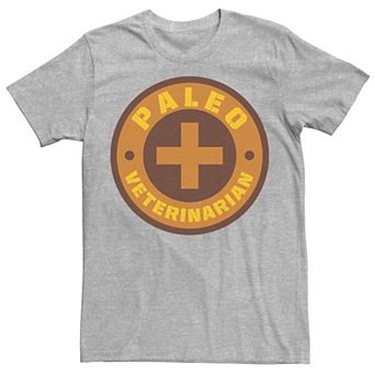 Men's Jurassic World Paleo Veternarian Badge Tee