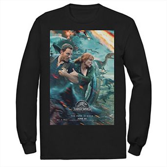 Men's Jurassic World 2 Owen Claire Movie Poster Tee