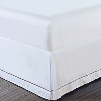Luxury Hotel Hemstitch Bedskirt
