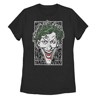 Juniors' Batman The Joker Laugh Tee
