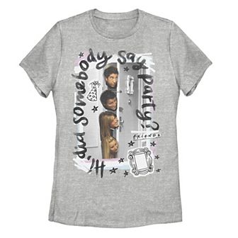 Juniors' Friends "Did Somebody Say Party" Graphic Tee