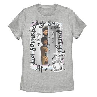 Juniors' Friends "Did Somebody Say Party" Graphic Tee