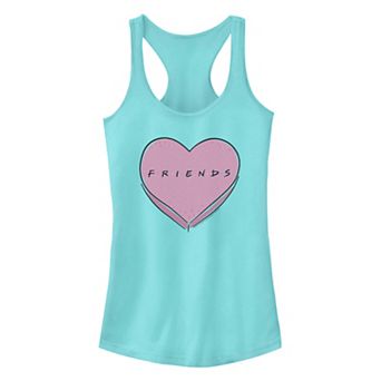 Juniors' Friends Heart Tank Top