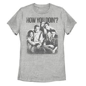 Juniors' Friends How You Doin'? Cast Tee