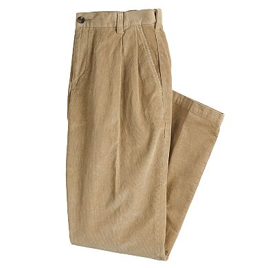 Men's Croft & Barrow® Classic-Fit Corduroy Pleated Pants