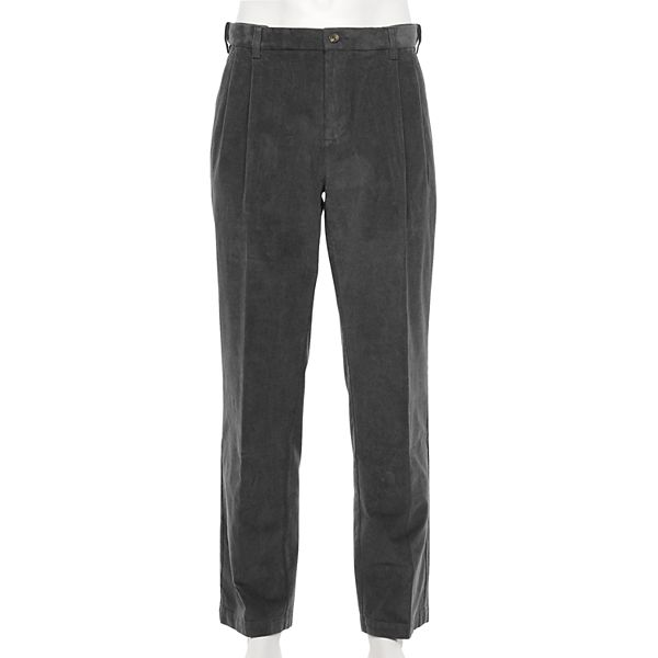Men's Croft & Barrow® Classic-Fit Corduroy Pleated Pants