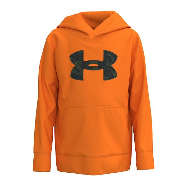 Under armour hoodie clearance orange kids