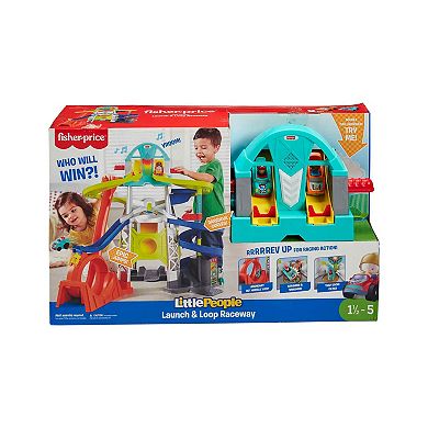 Fisher-Price Little People Launch & Loop Raceway
