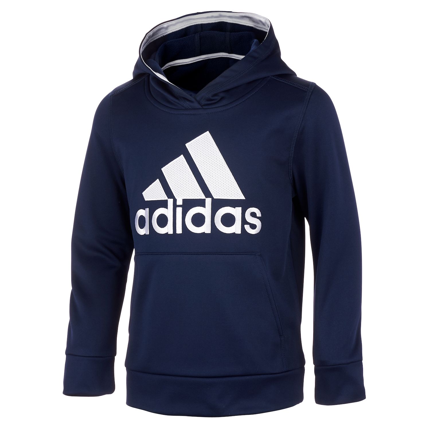 blue and white adidas sweatshirt