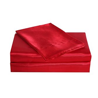 Belles & Whistles Satin Sheet Set