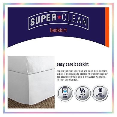 SuperClean Brushed Microfiber Bedskirt
