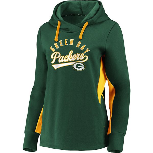 Women's Green Bay Packers Pullover Fleece Hoodie