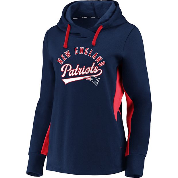 New England Patriots Digital Logo Graphic Navy Hoodie, Navy Blue