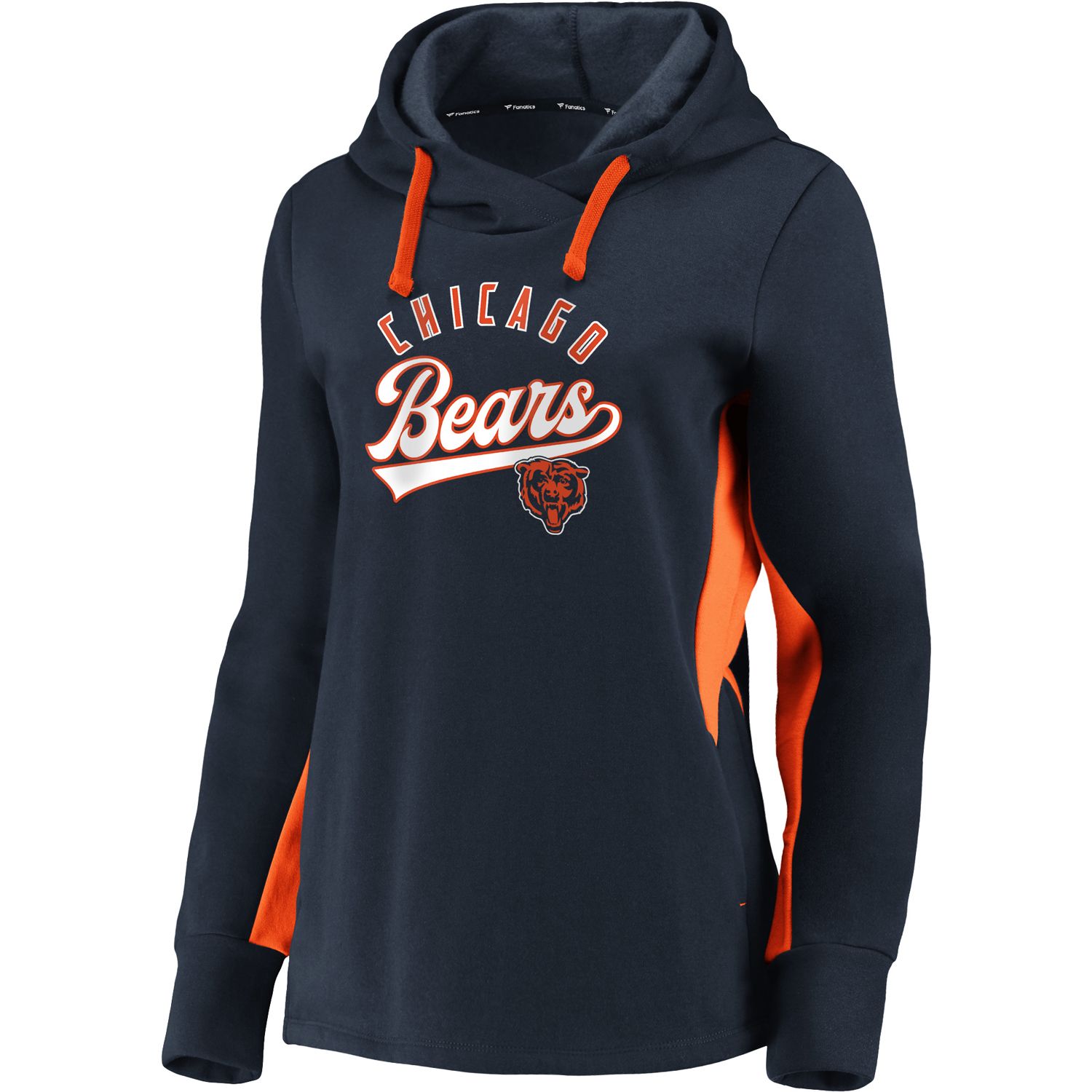 Chicago Bears Womens Gray Woven Hoodie FOCO