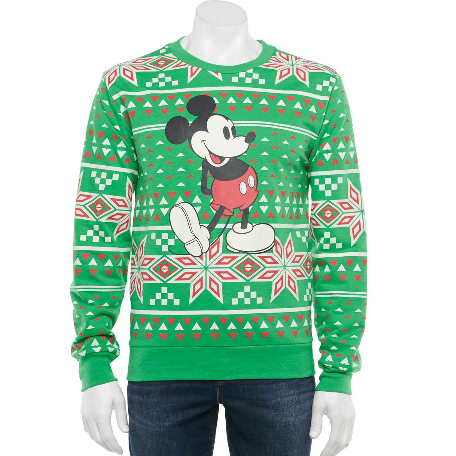 christmas sweater mickey mouse