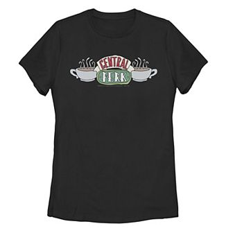 Juniors' Friends Central Perk Logo Graphic Tee