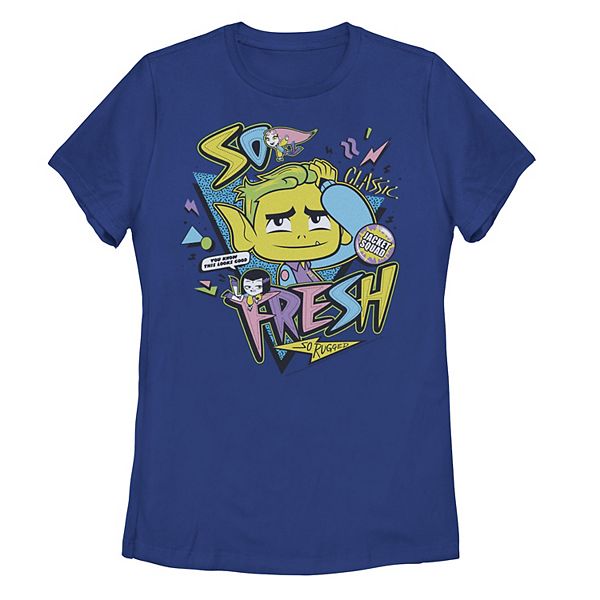 Teen Titans Go T Shirt Youth Large 10/12 So Fresh - Beast Boy