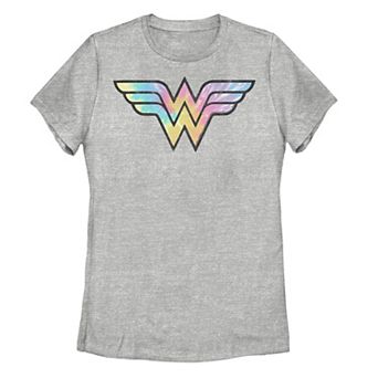Juniors' DC Comics Wonder Woman Tie-Dye Logo Graphic Tee