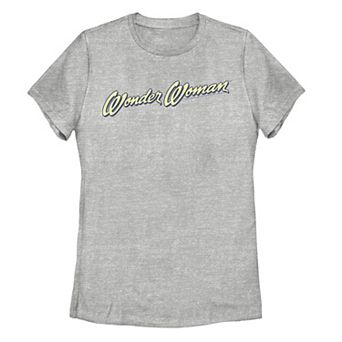 Juniors' DC Comics Wonder Woman Vintage Logo Graphic Tee