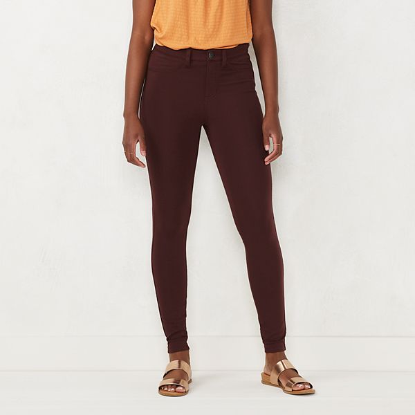 Women's LC Lauren Conrad High-Waist Super Skinny Ponte Pants