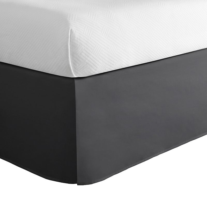 76378950 Todays Home Bedskirt, Grey, King sku 76378950