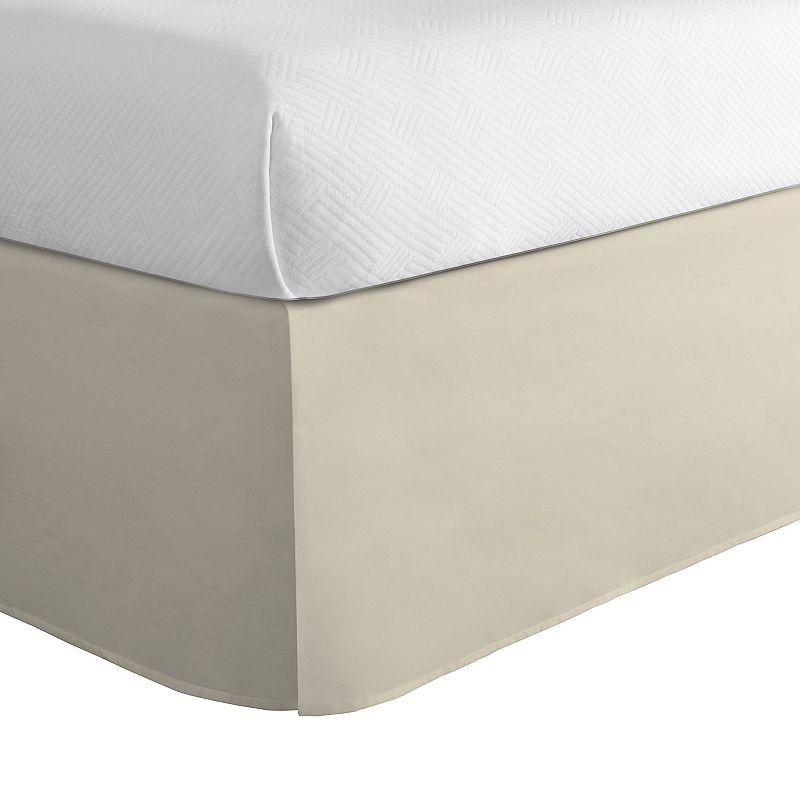 Todays Home Bedskirt, White, Twin XL