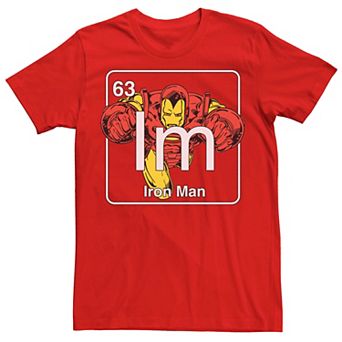 Men's Marvel Avengers Iron Man Element Tee