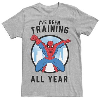 Men's Marvel Spider-Man I've Been Training All Year Tee