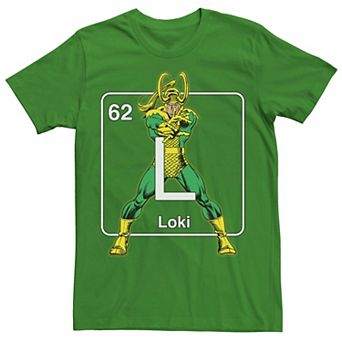 Men's Marvel Avengers Loki Element Tee