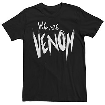 Men's Marvel We Are Venom Large Text Tee