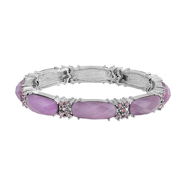 Kohls on sale amethyst bracelet